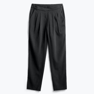 Ministry of Supply | Swift Drape Pant - Black - Size 12